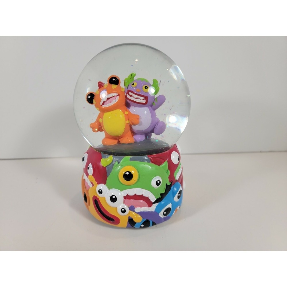 The San‎ Francisco Music Box Company Monster Water Globe Jingle Jumbles HTF